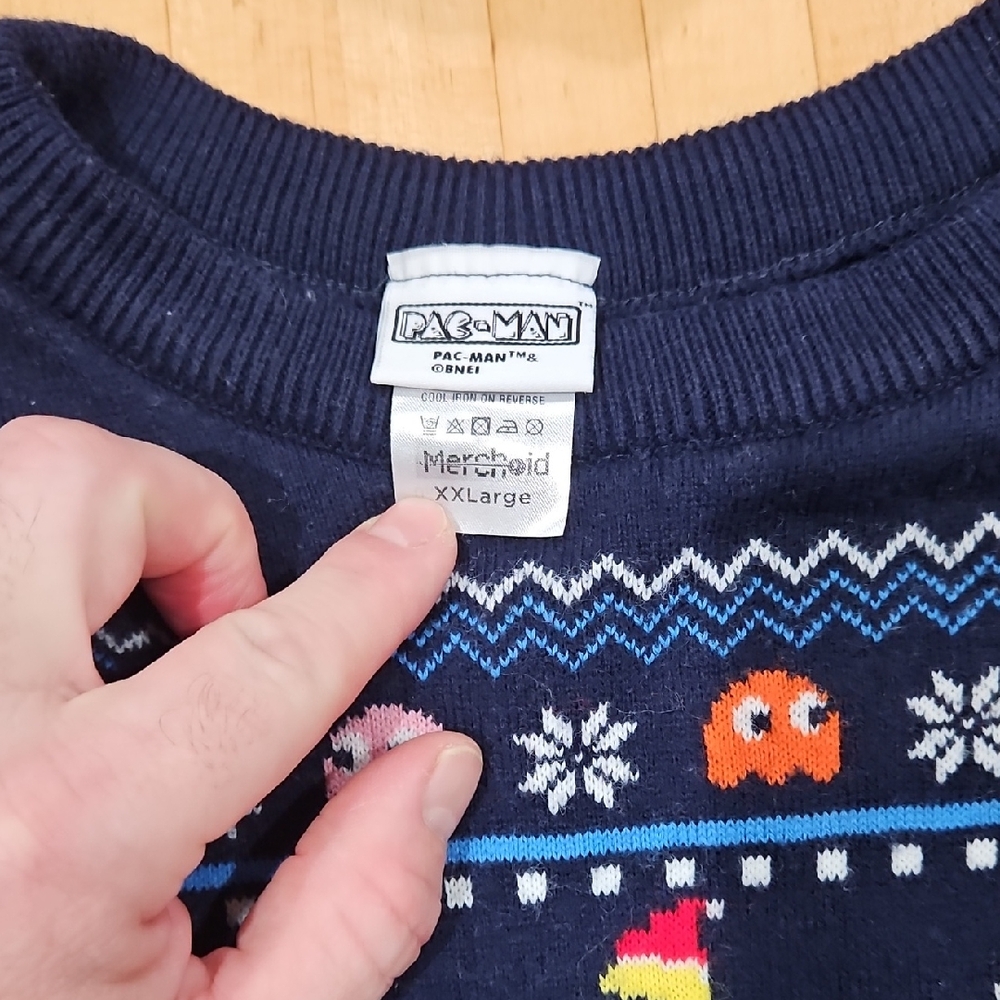 Pac-Man Navy Sweatshirt